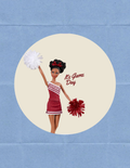 It's Game Day Morehouse Cheerleader Pin