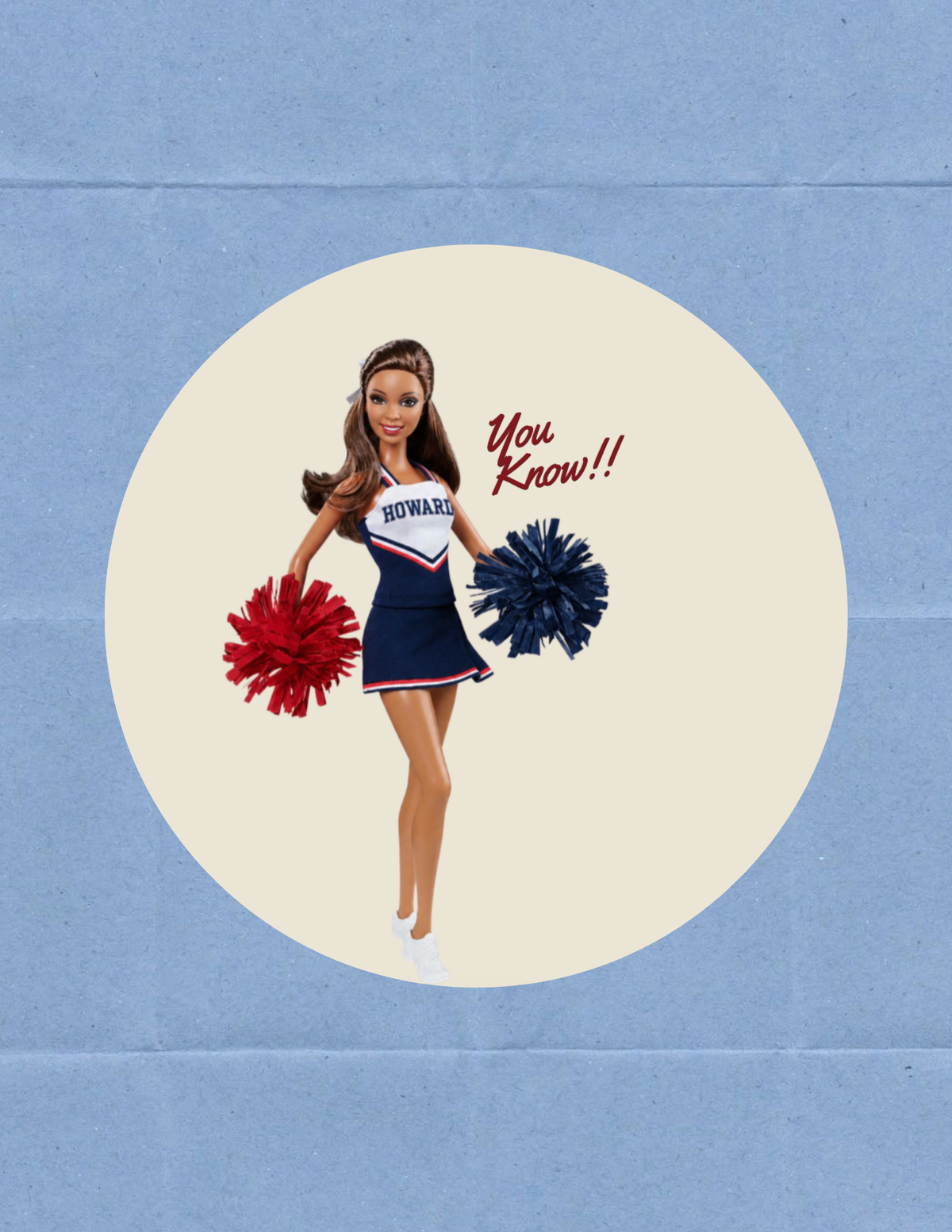 You Know!! Howard Cheerleader Pin